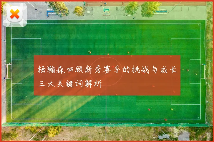 杨瀚森回顾新秀赛季的挑战与成长三大关键词解析